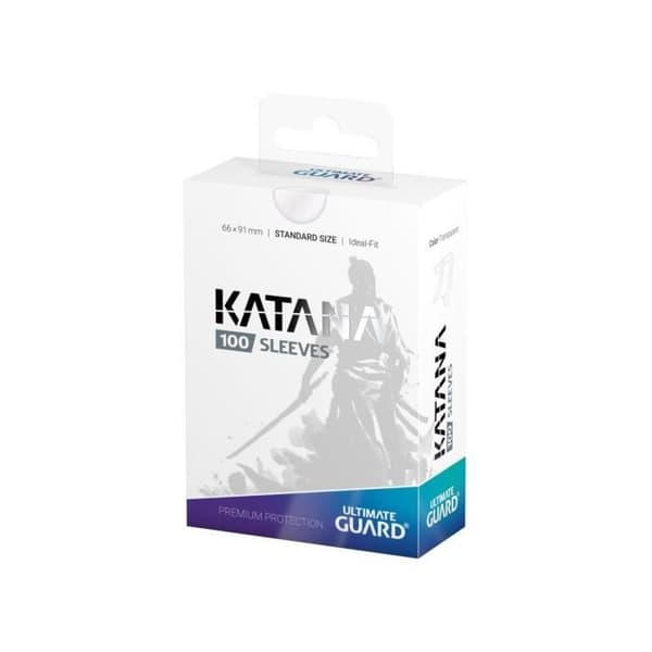 Paket med 100 Katana Sleeves Ultimate Guard - Transparent