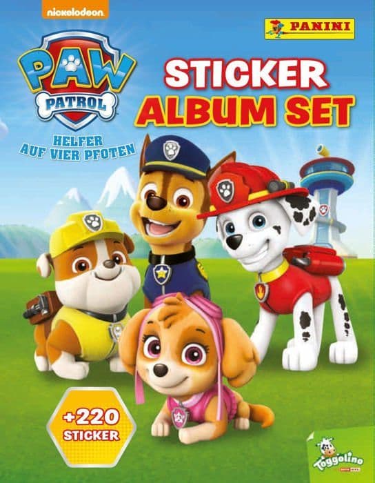 Panini - 30950312 - PAW Patrol Klistermärke Album Set