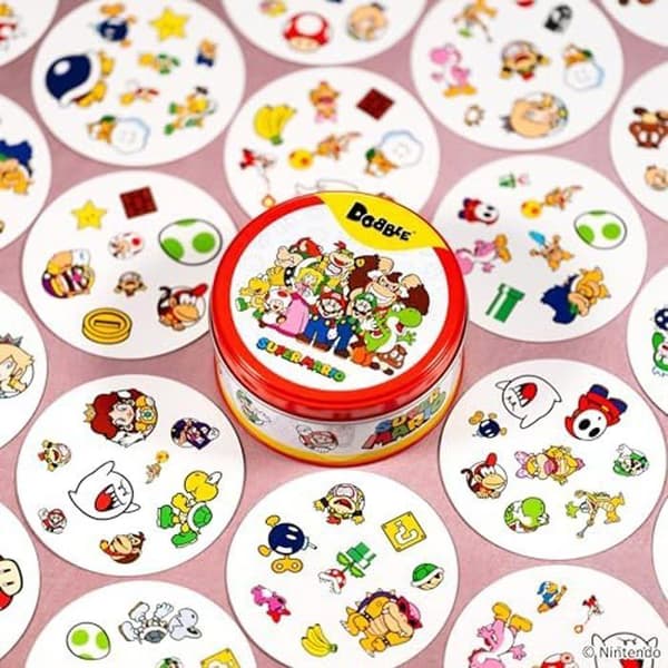Kortspel - ZYGOMATIC - Dobble Super Mario - 2 till 8 spelare - Från 6 år - Flerspråkig
