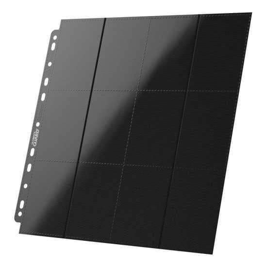 Ultimate Guard 24-Pocket QuadRow Sidor Sidolast Svart (10)