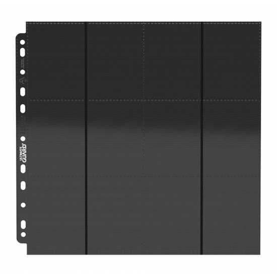 Ultimate Guard 24-Pocket QuadRow Sidor Sidolast Svart (10)