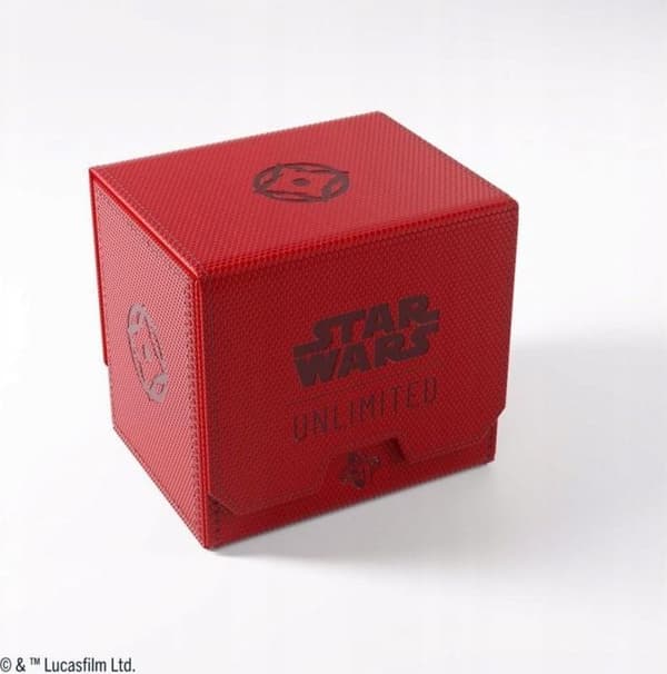Gamegenic - 2017498 - : Star Wars Unlimited - Deck Pod - Röd