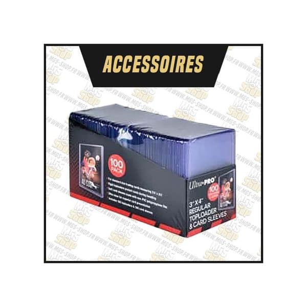 100 Toploader Regular Ultra Pro Protege Card Sleeves Transparent plasthård skyddspåse Pokemon Magic Yu-Gi-Oh