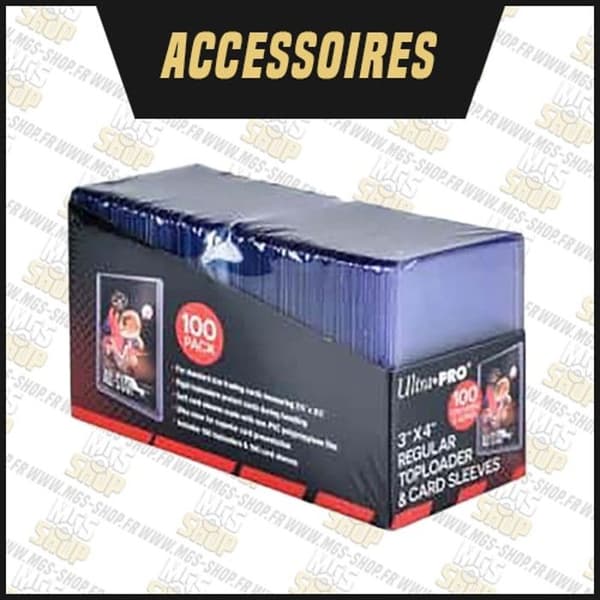 100 Toploader Regular Ultra Pro Protege Card Sleeves Transparent plasthård skyddspåse Pokemon Magic Yu-Gi-Oh