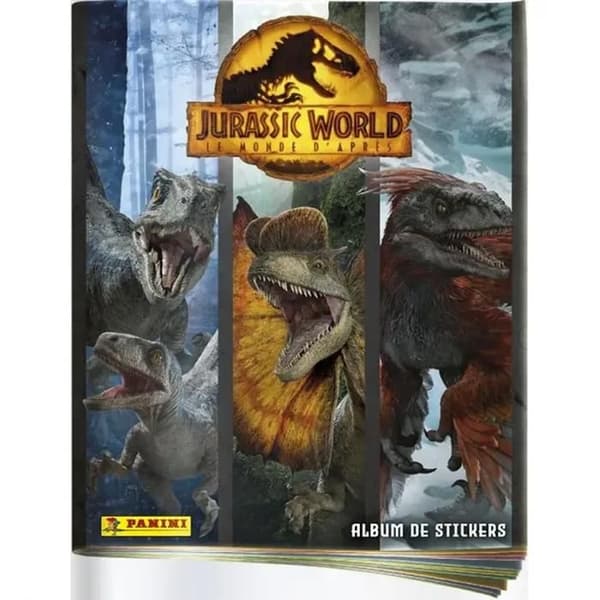 Tillbehör kort - Panini-kort - Jurassic World - 3 album + kortförvaring
