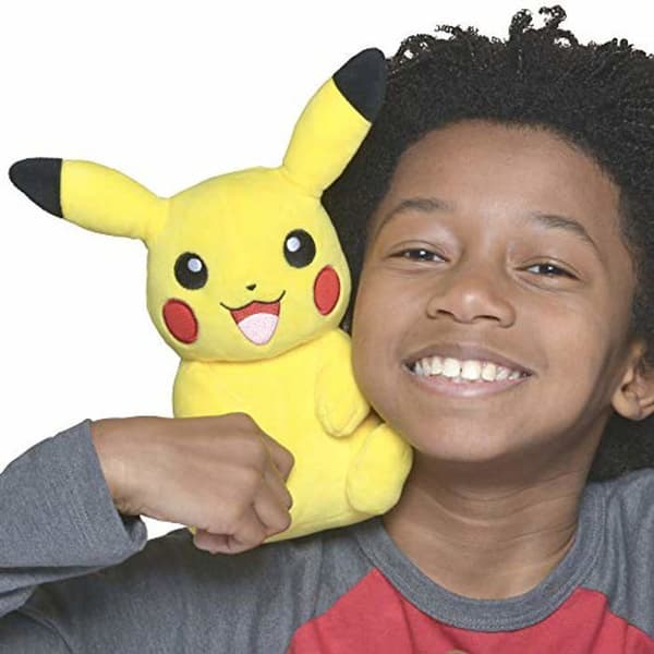 Pokemon Official & Premium Quality 8-tums Pikachu Plysch - Bedårande, ultramjuk, plyschleksak, perfekt för att spela och visa - Gotta