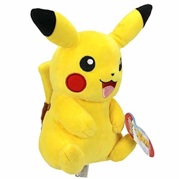 Pokemon Official & Premium Quality 8-tums Pikachu Plysch - Bedårande, ultramjuk, plyschleksak, perfekt för att spela och visa - Gotta