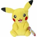 Miniatyrbild 1 av 4: Pokemon Official &amp; Premium Quality 8-tums Pikachu Plysch - Bedårande, ultramjuk, plyschleksak, perfekt för att spela och visa - Gotta