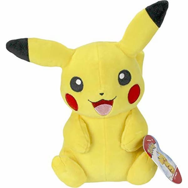 Pokemon Official &amp; Premium Quality 8-tums Pikachu Plysch - Bedårande, ultramjuk, plyschleksak, perfekt för att spela och visa - Gotta