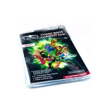Comic Sleeves - Ultimate Guard - 100 Sleeves - 17,46 x 26,67 cm - Syrafri - Arkivkvalitet