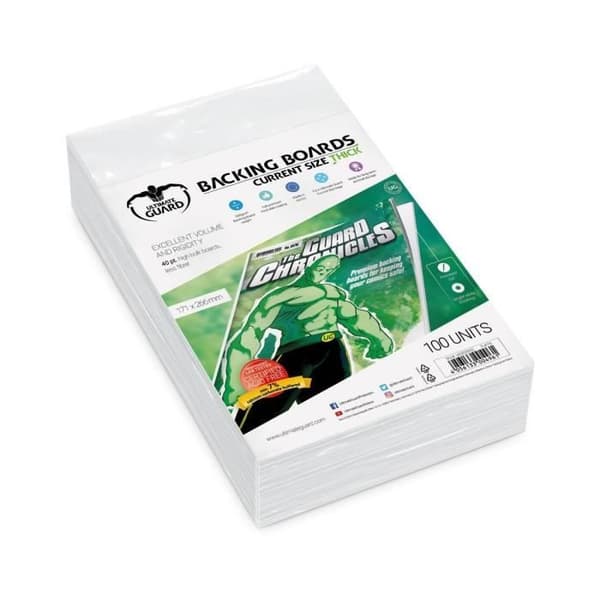Ultimate Guard - Ultimate Guard - Backboards Comics Thick Current Size (100)