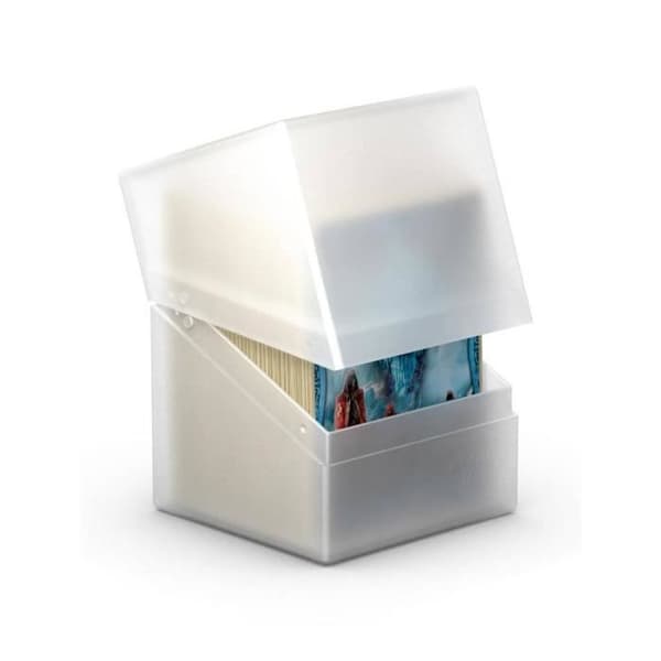 Card Storage Box - Ultimate Guard - Boulder Deck Case 100+ standardstorlek Frosted