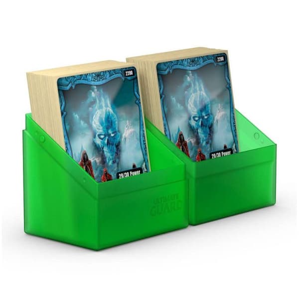 Kortlåda - Ultimate Guard - Boulder™ Deck Case 80+ - Smaragd - Kompakt - Hållbar