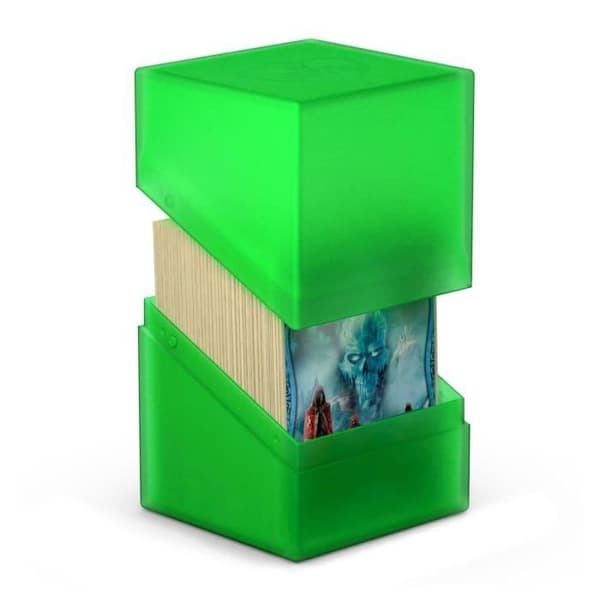 Ultimate Guard - Boulder Deck Case 100+ - Emerald - Speltillbehör - Grön - 2 eller fler spelare