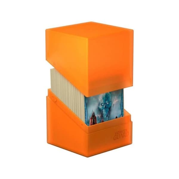 Speltillbehör - Ultimate Guard - Boulder Deck Case 100+ - Poppy Topaz - Röd - Inredning