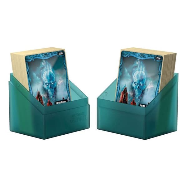 Speltillbehör - Ultimate Guard - Boulder Deck Case 80+ - Malakit - Grön - Blandat