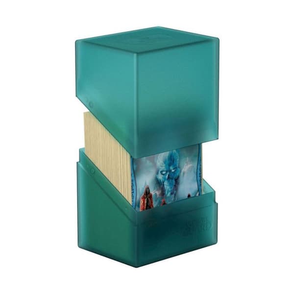 Speltillbehör - Ultimate Guard - Boulder Deck Case 80+ - Malakit - Grön - Blandat