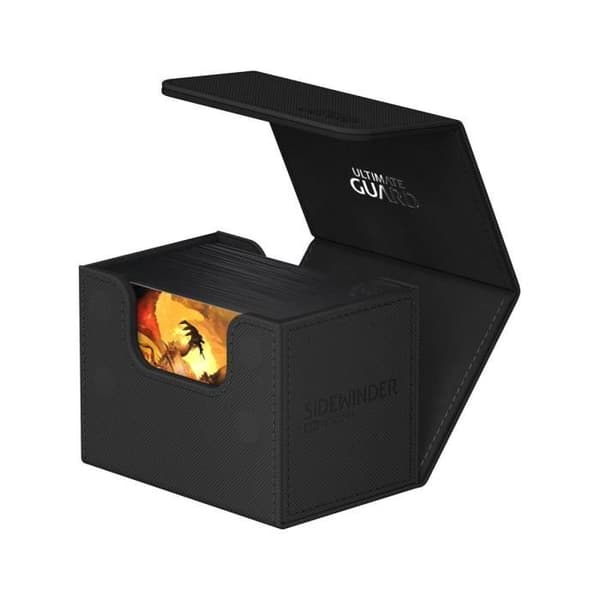 Ultimate Guard - Ultimate Guard - Sidewinder 80+ XenoSkin Monocolor Black
