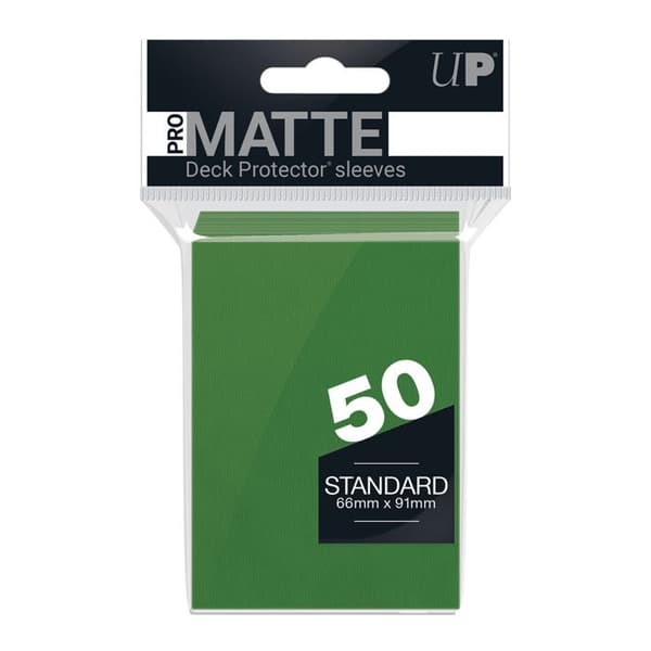 50 Pro-Matte Green Card Sleeves / Sleeves