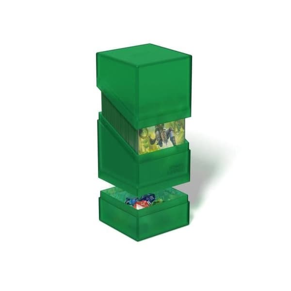 Ultimate Guard Boulder'n'Tray 100+ Emerald Card Game Storage Box