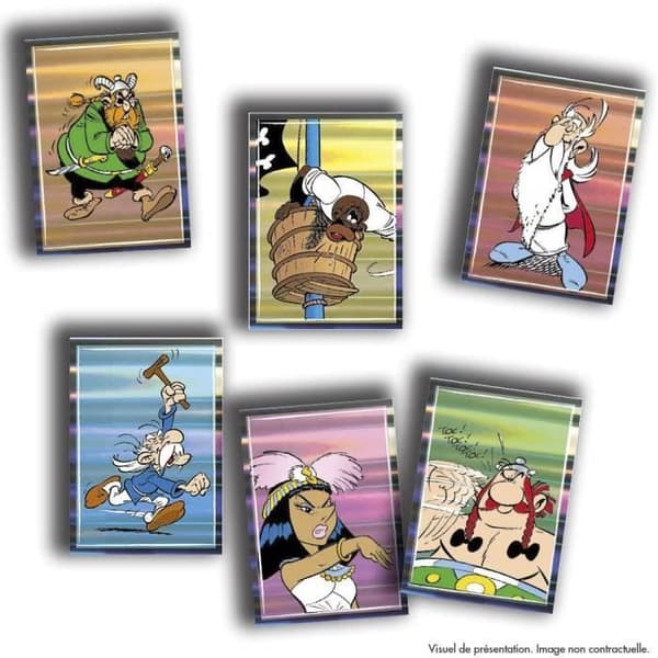 Asterix och Obelix resealbum - Panini - Album + korthållare - Vit - Barn
