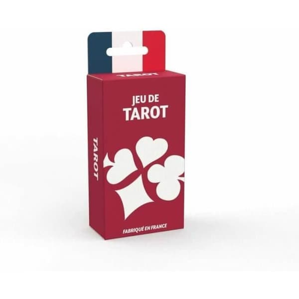 Tarotspel - Traditionellt - 78 kort - Officiell regel - Tillverkat i Frankrike