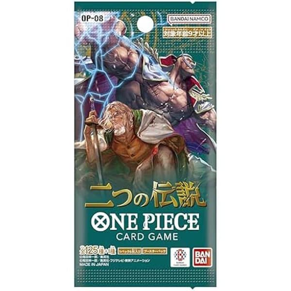 One Piece Card Game - BANDAI - Japansk version - 144 kort - För fans av piratserien