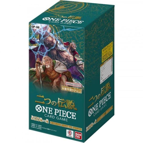 One Piece Card Game - BANDAI - Japansk version - 144 kort - För fans av piratserien