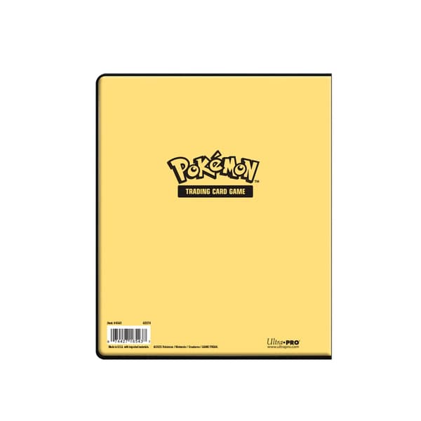 Pokemon Portfolio 4-pocket Pikachu