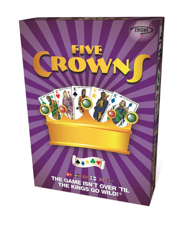 Five Crowns Card Game (SE/FI/NO/DK/EN/IS)