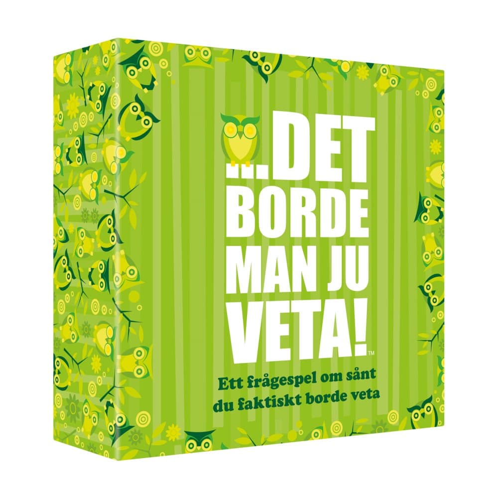Det borde man ju veta!, Spel (SE)