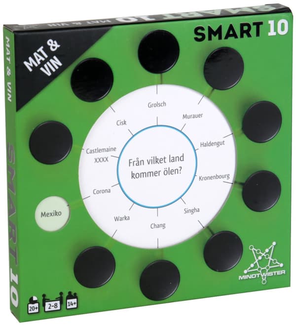SMART10 FRÅGEKORT 3 MAT & VIN (SE)