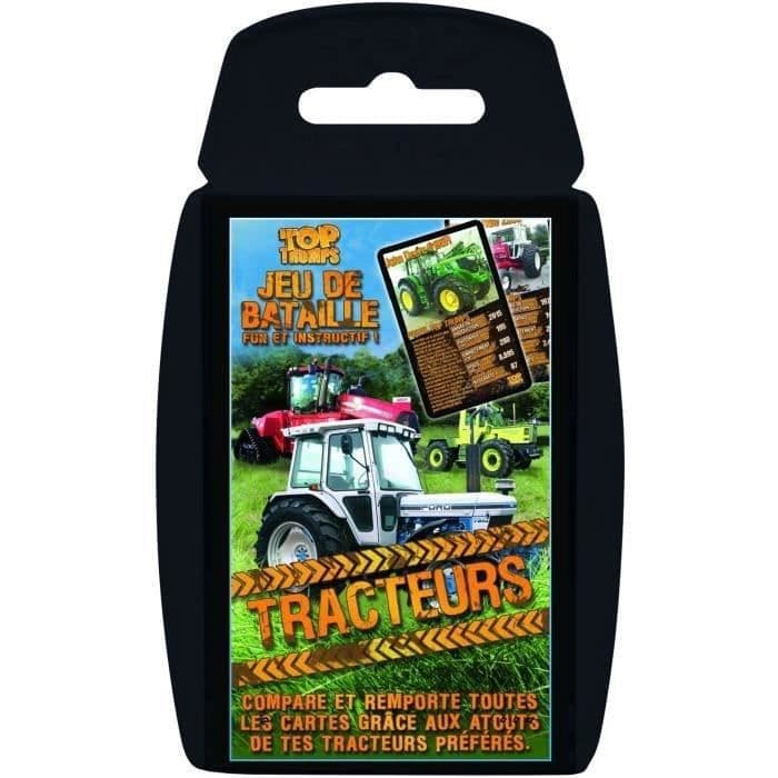 TOP TRUMPS - Traktorer - Spelkort - Fransk version