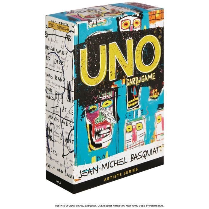 Mattel Games - UNO BASQUIAT ARTIST - Perhekorttipeli a - Kaksi - neljä pelaajaa - 7 vuotta ja enemmän