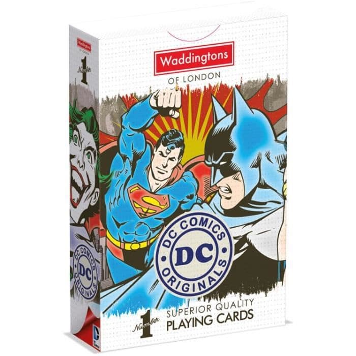 WADDINGTONS N ° 1 - DC Comics - Uppsättning av 54 kort