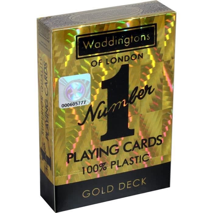 WADDINGTONS N ° 1 - Guld - Uppsättning av 54 kort