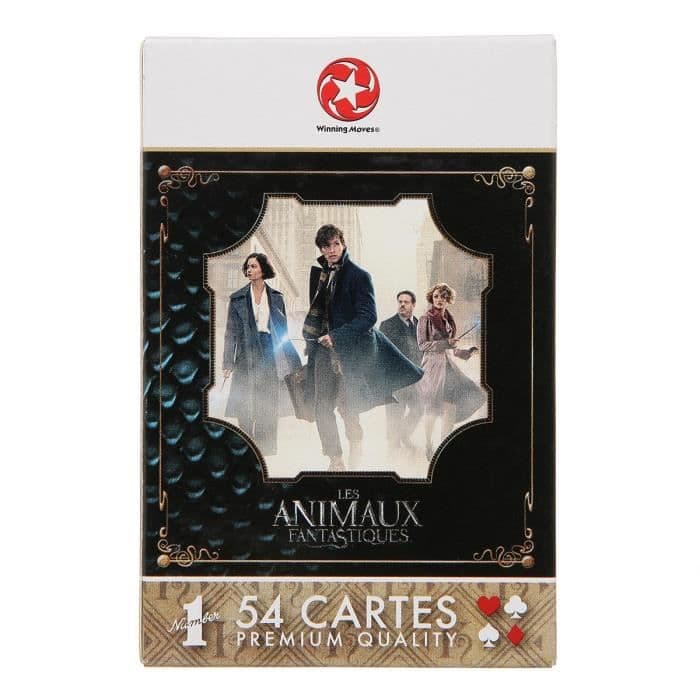 WADDINGTONS N ° 1 - Fantastic Beasts - Uppsättning av 54 kort