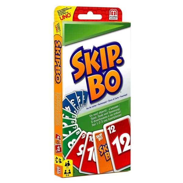 MATTEL SPEL - SKIP BO - Kortspel