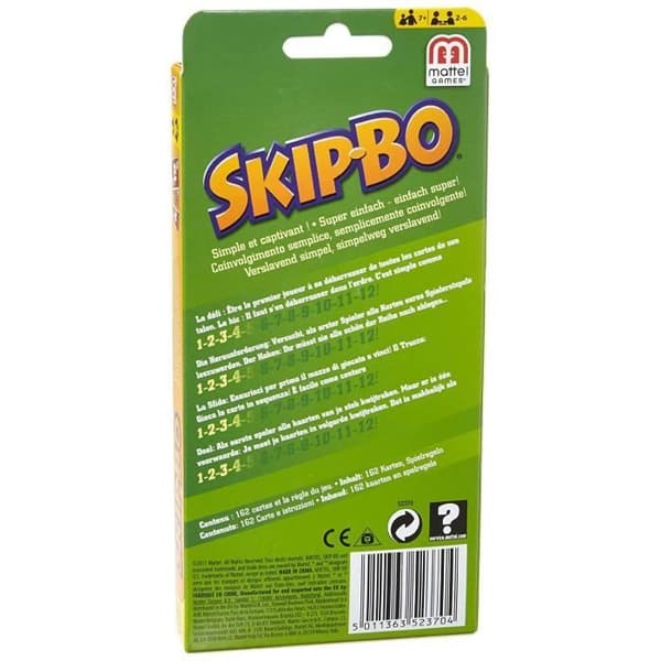 MATTEL SPEL - SKIP BO - Kortspel