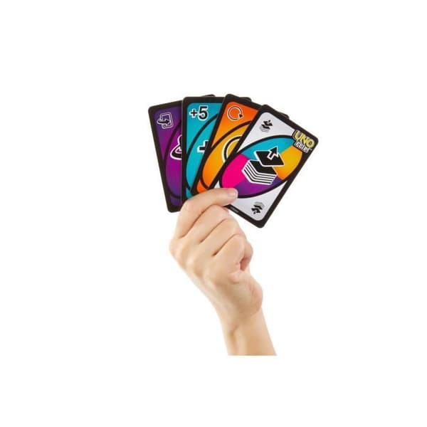 UNO - Flip Side - Family Card Game - Uno med vändbara kort