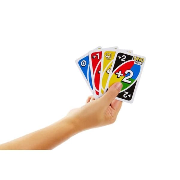 UNO - Flip Side - Family Card Game - Uno med vändbara kort