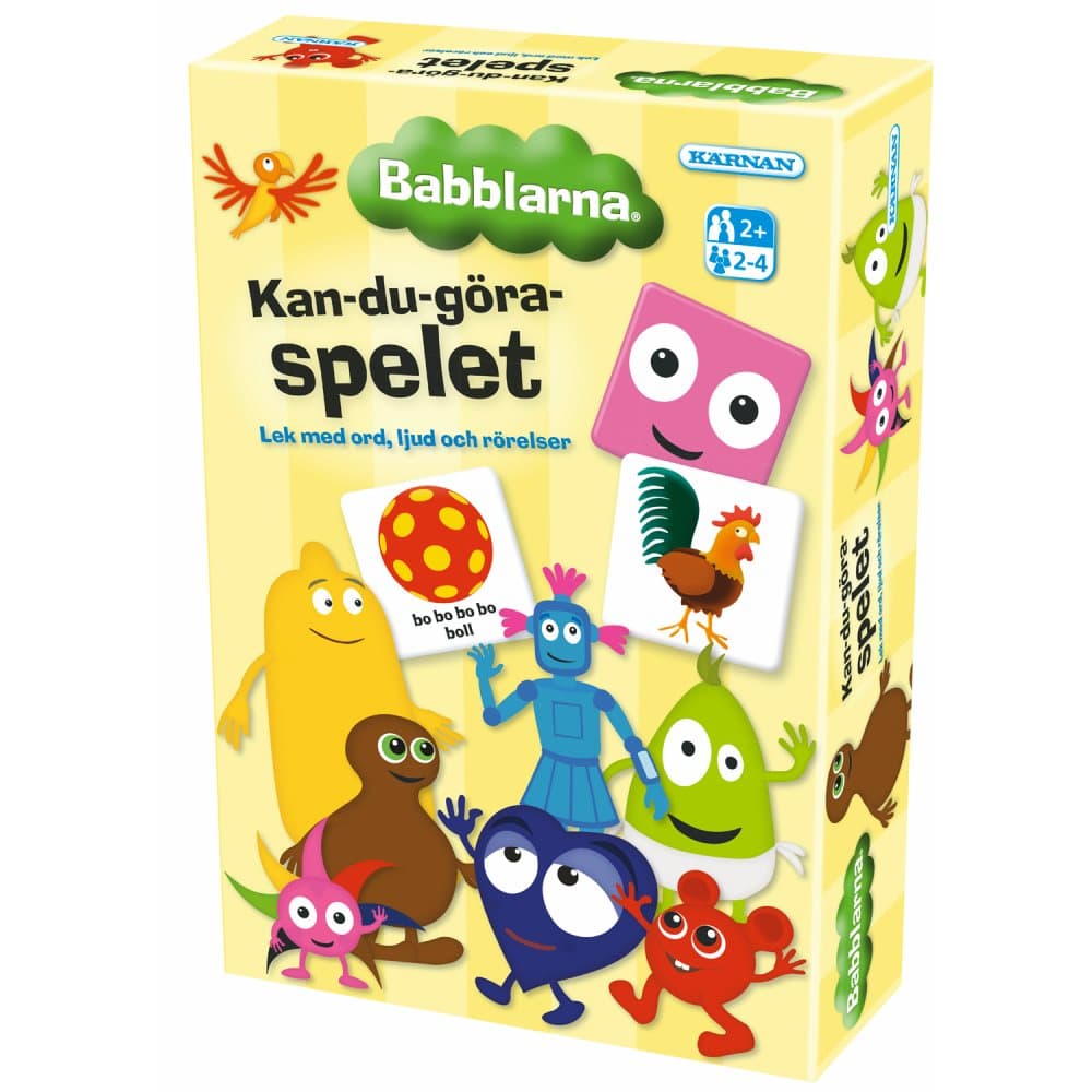 Babblarna kan du göra spelet