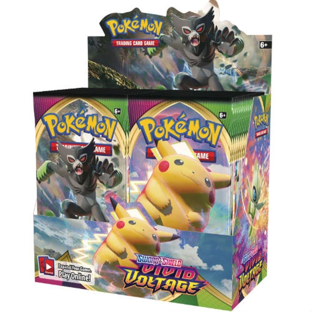 Pokemon Booster Hel Box Sword & Shield Vivid Voltage Sobble