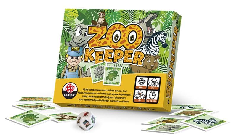 DANSPIL Zookeeper. Memory Spel