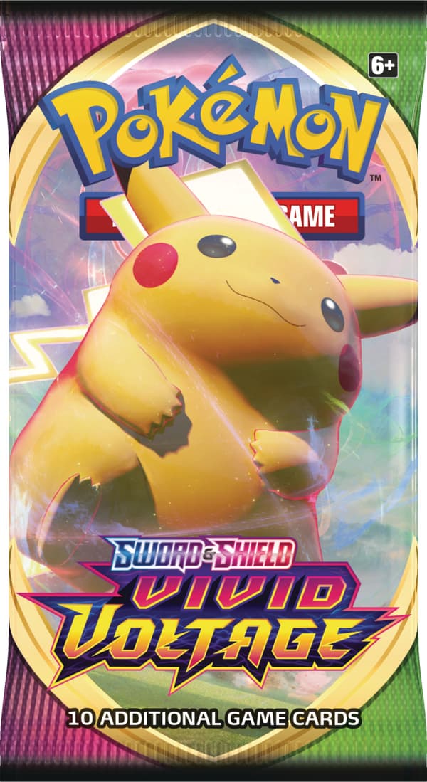 Pokemon Sword & Shield Vivid Voltage Booster