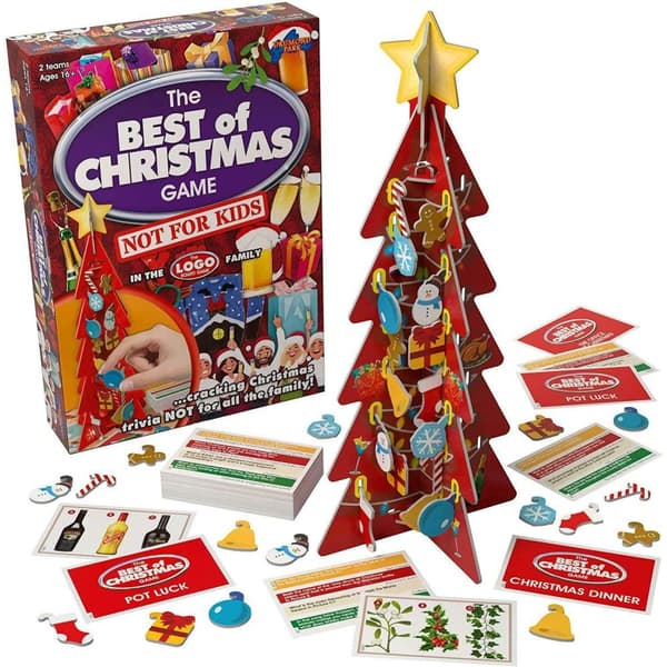 The Best of Christmas Game, Not For Kids - Logo (ENG)
