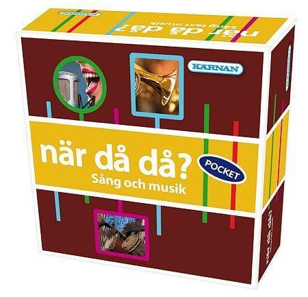 När då då pocket - Sång och musik- Sällskapspel