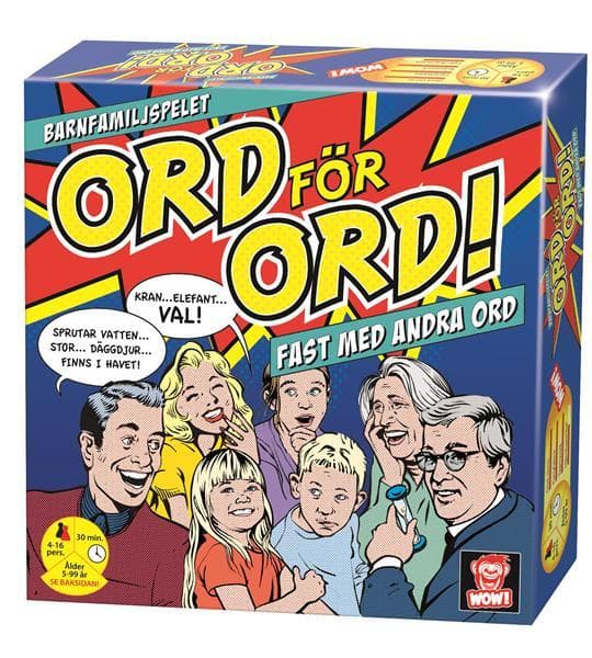 Ord för Ord (SE)- Sällskapspel