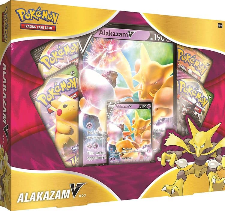 Pokemon Sword & Shield 5: Alakazam V Box
