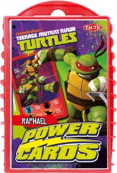 Power Cards: Turtles Raphael 40858 p10 TACTIC/cena za 1szt.